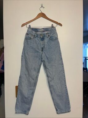 Levi's Light Blue Boyfriend Jeans - Relaxed Straight Leg